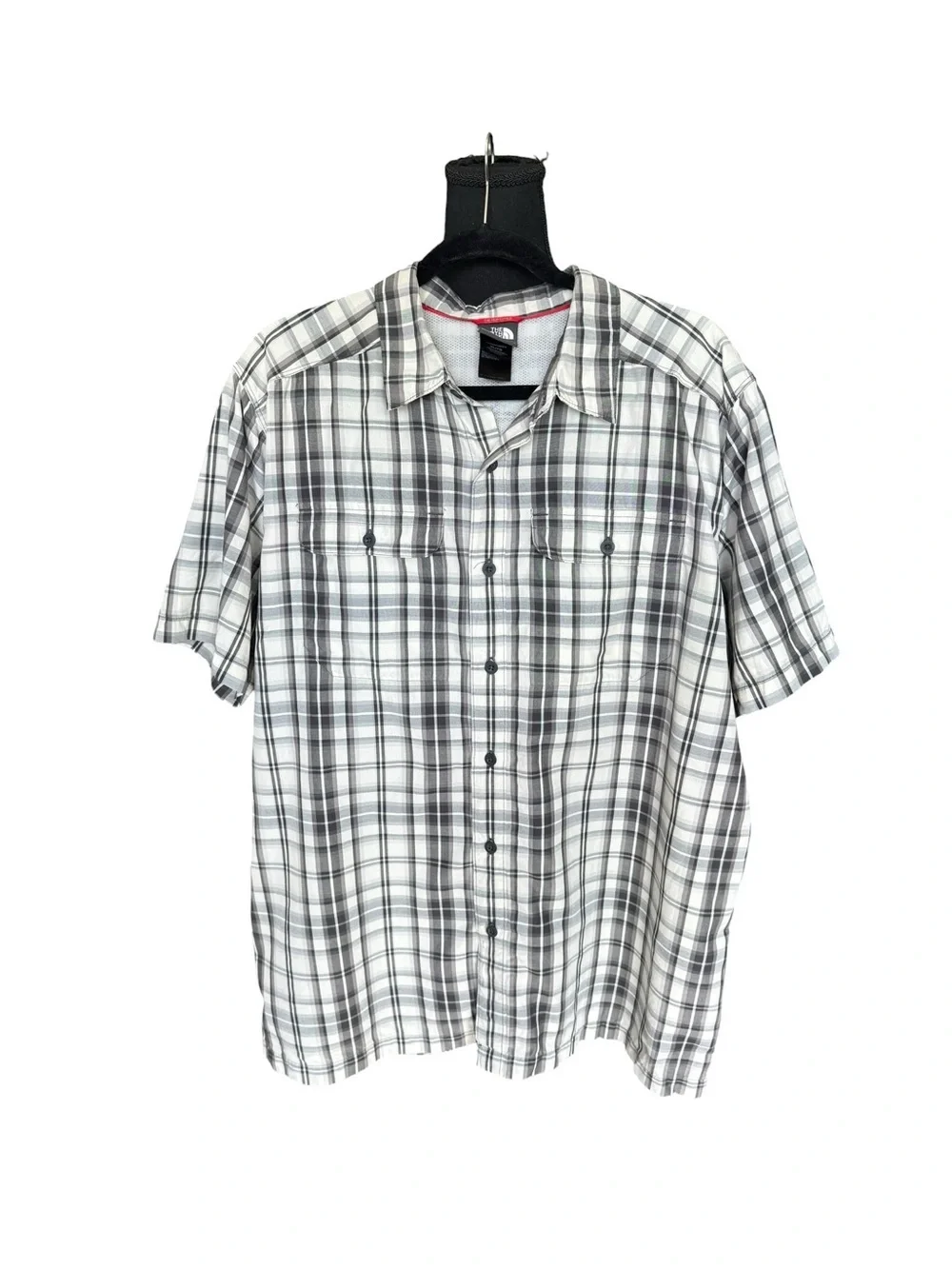 The North Face Plaid Button Up Shirt XL Mens Hiking Outdoor Camp Gorpcore BB21